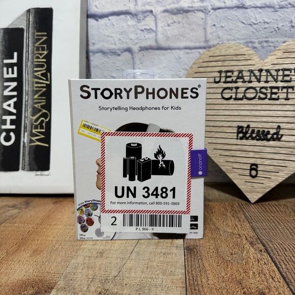 Storytelling Foldable Bluetooth Kids Headphones Screen-Free Storytime-New - Picture 11 of 11